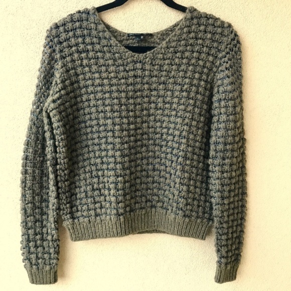 Theyskens' Theory Sweaters - Theyskens’ Theory Alpaca Merino Wool Blend Sweater